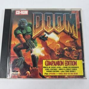 Doom: Companion Edition, CD-ROM Laser Magic 1994 Vintage OOP